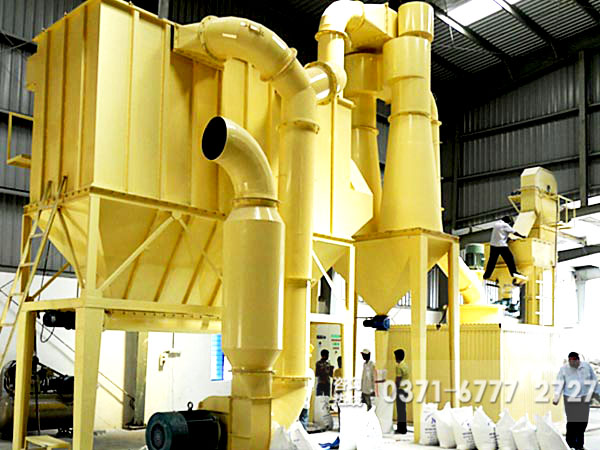 湖北宜昌石灰石粉磨生產(chǎn)線(xiàn)