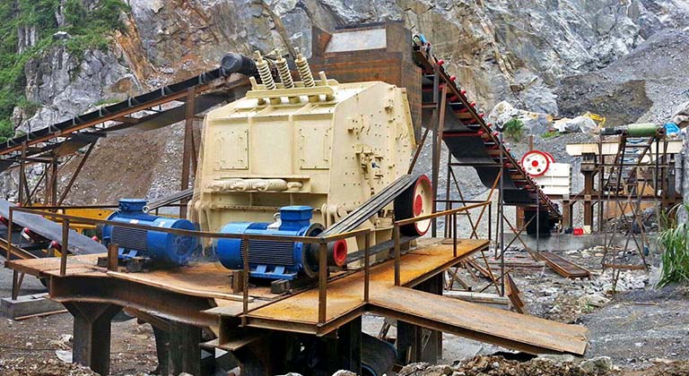 河南洛陽玄武巖破碎生產(chǎn)線