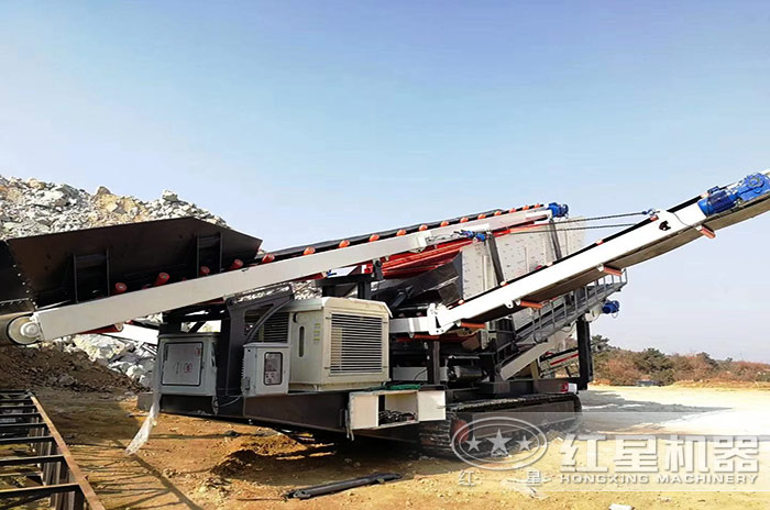 可隨走隨用的移動(dòng)石頭粉碎機(jī) 可隨走隨用的移動(dòng)石頭粉碎機(jī)